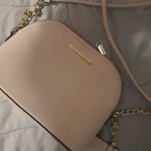 SM crossbody/card wallet in bone
